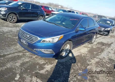 2015 Hyundai Sonata Se z USA, uszkodzony, nr VIN 5NPE24AF6FH217641